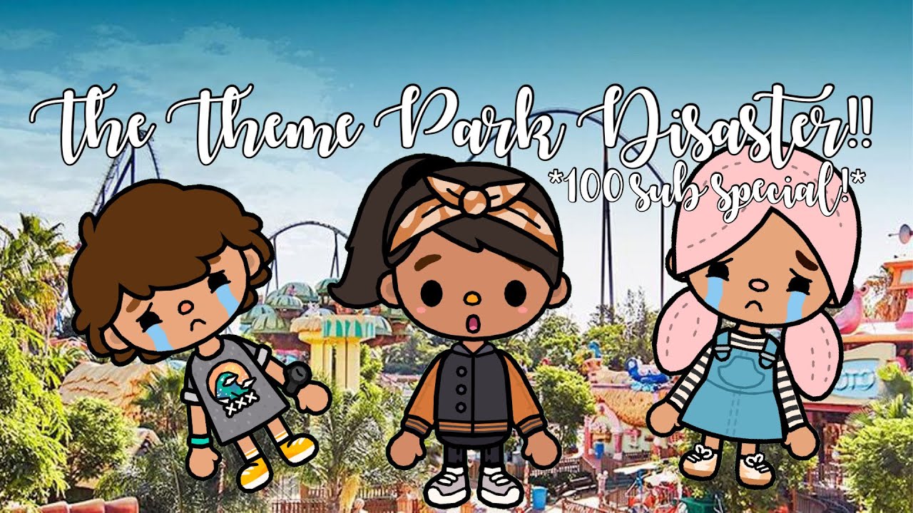 The Theme Park Disaster! |100 Sub Special!! |Toca Violet