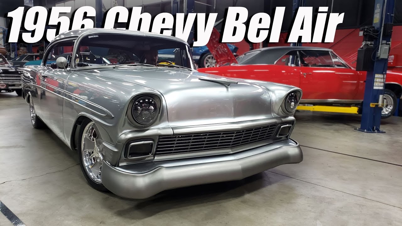 LS1 RESTOMOD!! 1956 Chevrolet Bel Air For Sale Vanguard Motor Sales