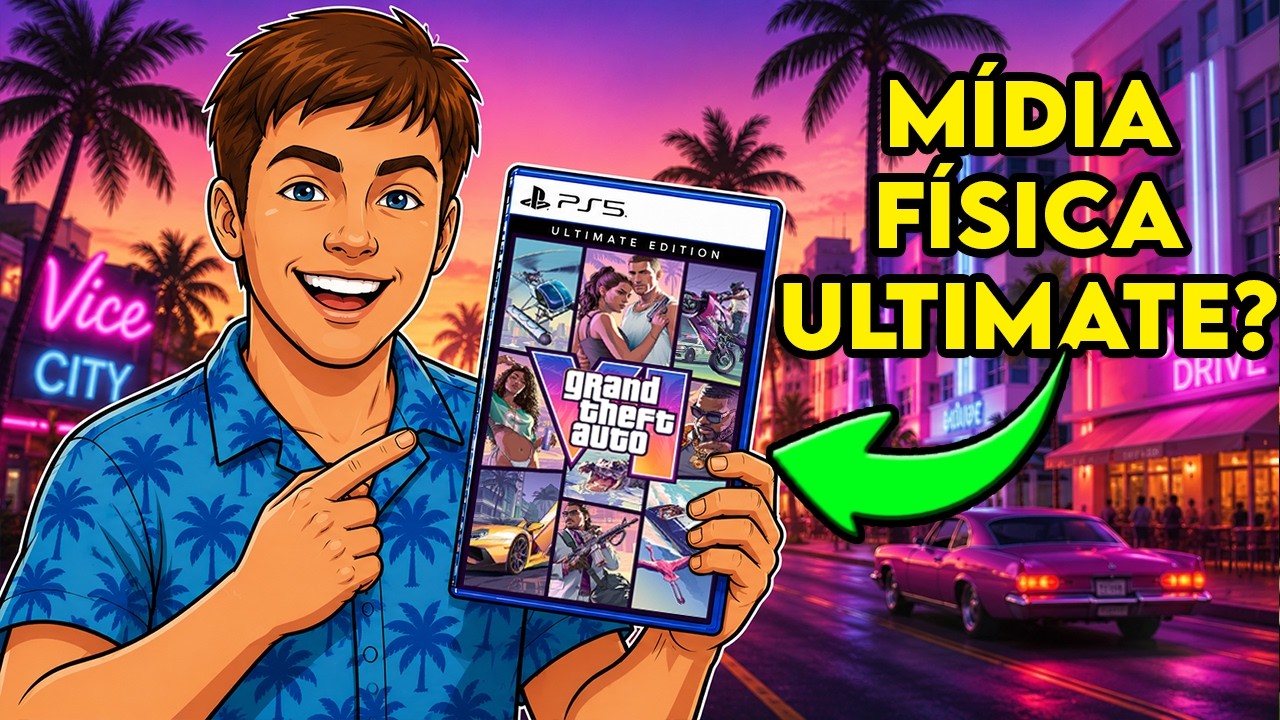COMO COMPRAR M&Iacute;DIA F&Iacute;SICA DO GTA VI ULTIMATE MAIS BARATO?