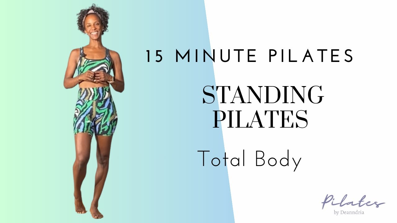 🌟 Standing Pilates / 15 Minute Pilates Mat // Total Body Pilates no equipment