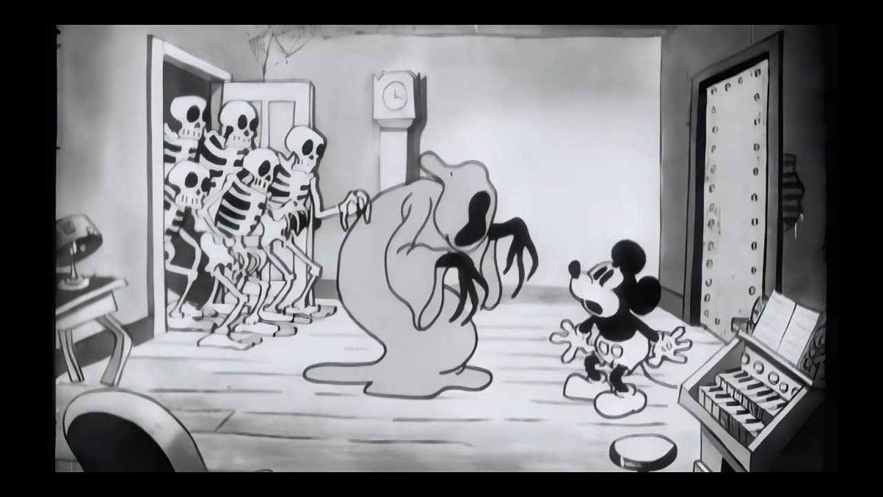 Mickey Mouse - The Haunted House (1929) - 2025 Refurbished Full Movie