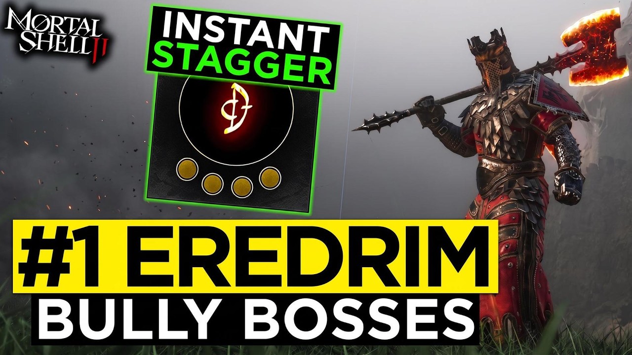 Eredrim is Disgusting! Bully Bosses with Instant Staggers - Mortal Shell 2 Builds