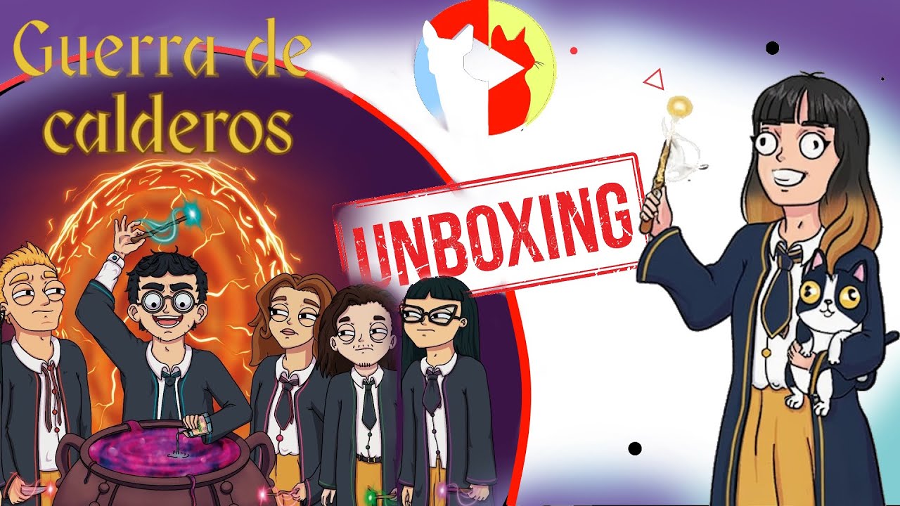 GUERRA DE CALDEROS - UNBOXING🧙‍♂️✨¡Descubre este mágico universo de hechizos, pociones y TRAICIONES!