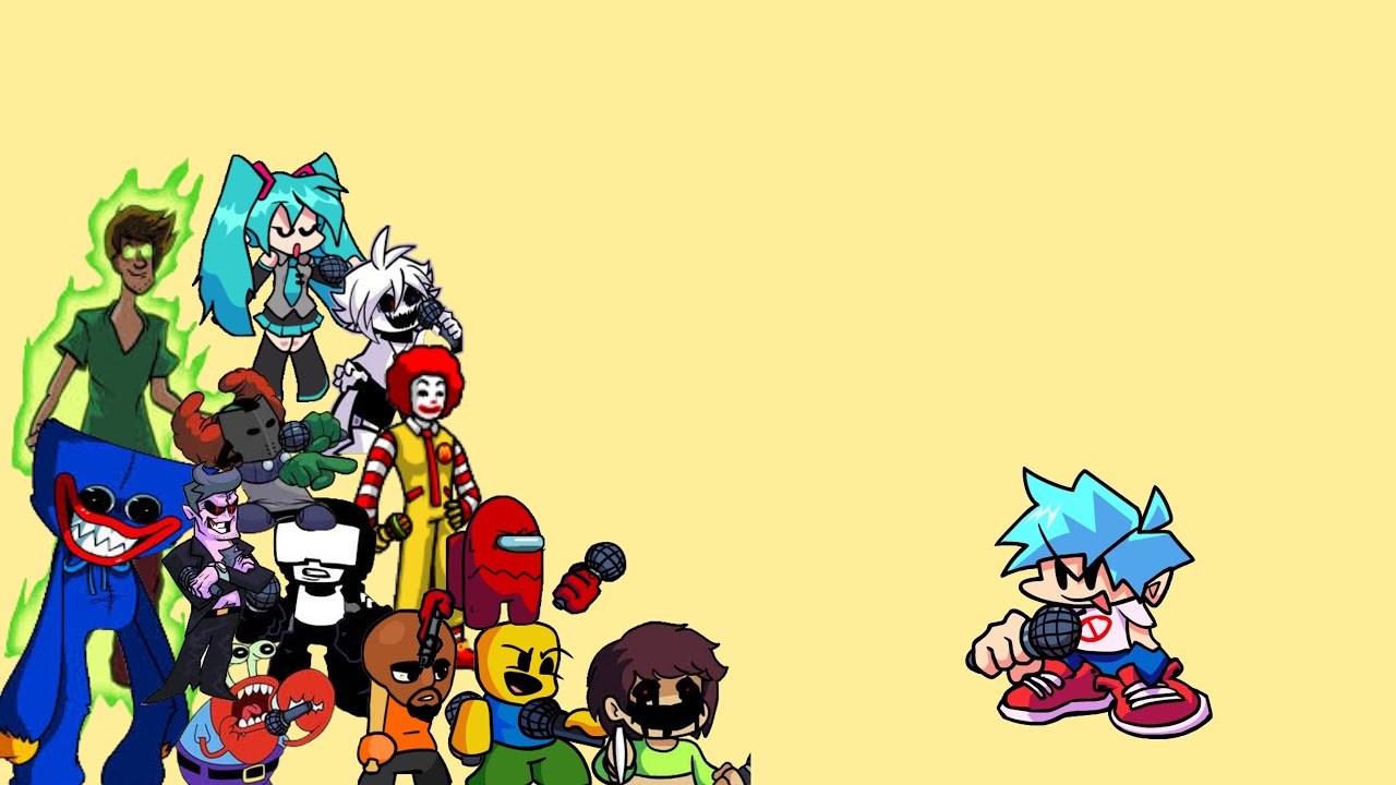 FNF R.A.M. But - Different Characters Sing It (Everyone Sings RAM)
