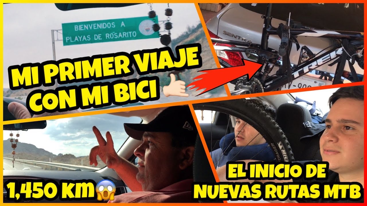 VIAJE A ROSARITO BAJA CALIFORNIA CON MI BICI || EXPLORAR NUEVAS RUTAS MTB