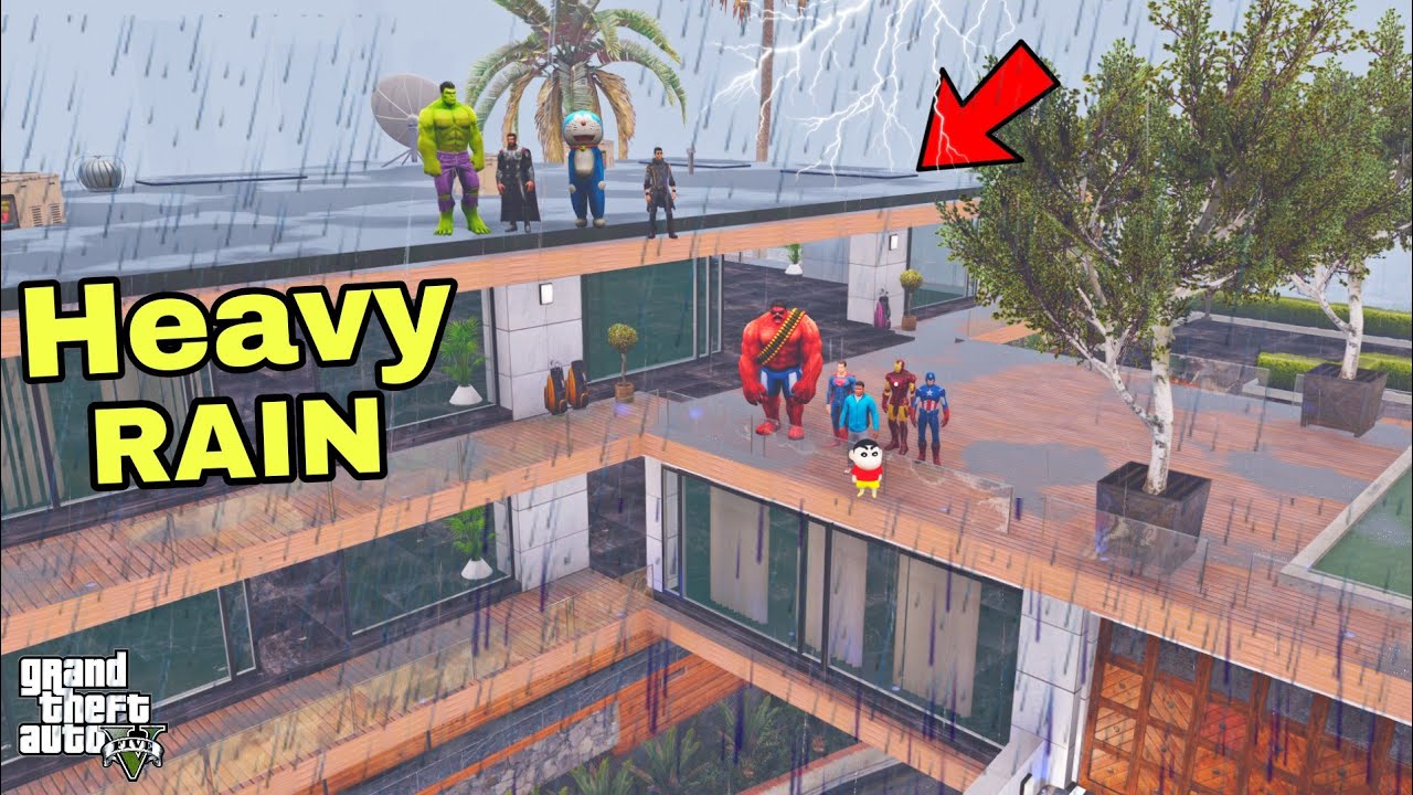 Franklin Tution Classes Late All Student Due TO HEAVY RAIN or Reads Books  in GTA V