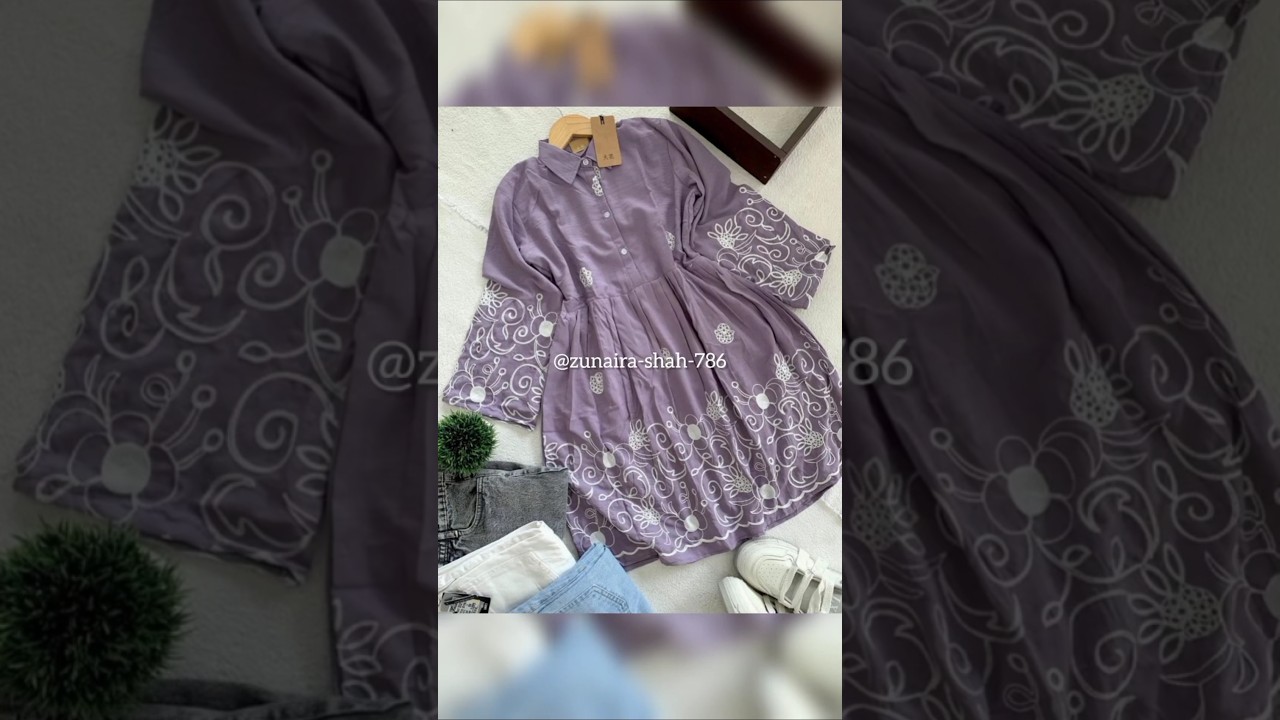#beautiful long tops design🔥❤ 