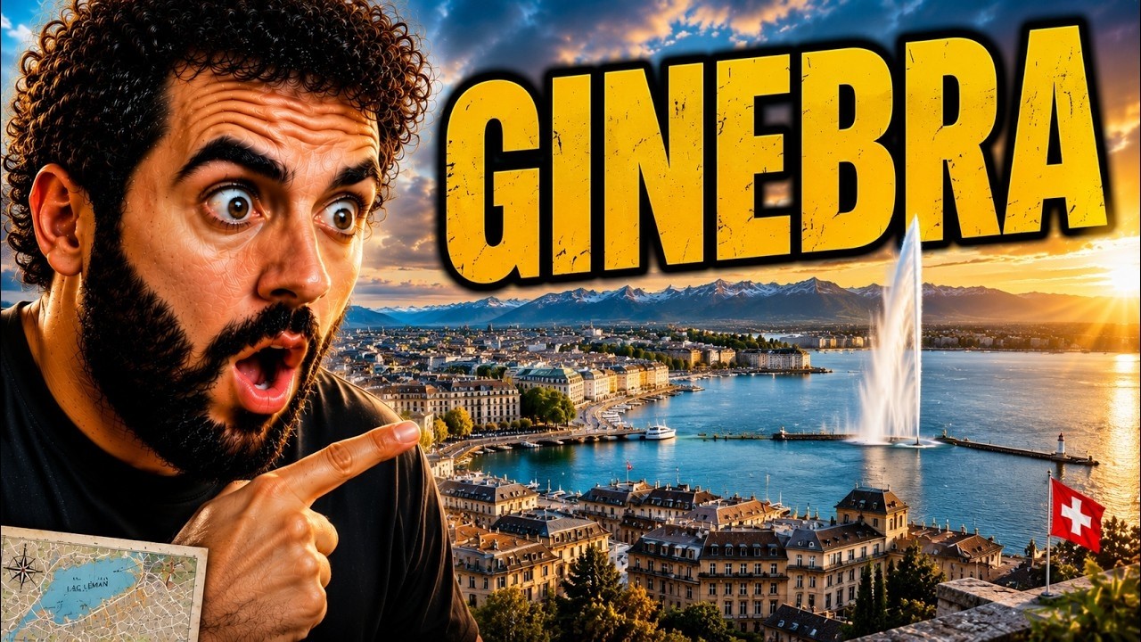 GINEBRA: &iquest;La Ciudad M&Aacute;S Elegante de Suiza? 🤯 Secretos a Pie Eternos | 4K