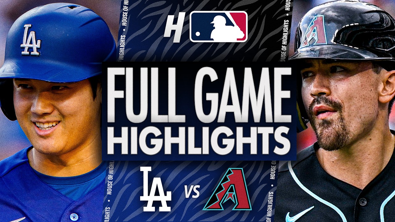 Los Angeles Dodgers против Arizona Diamondbacks &mdash; ЛУЧШИЕ МОМЕНТЫ МАТЧА 🔥 8 августа 2026 г., сезон...