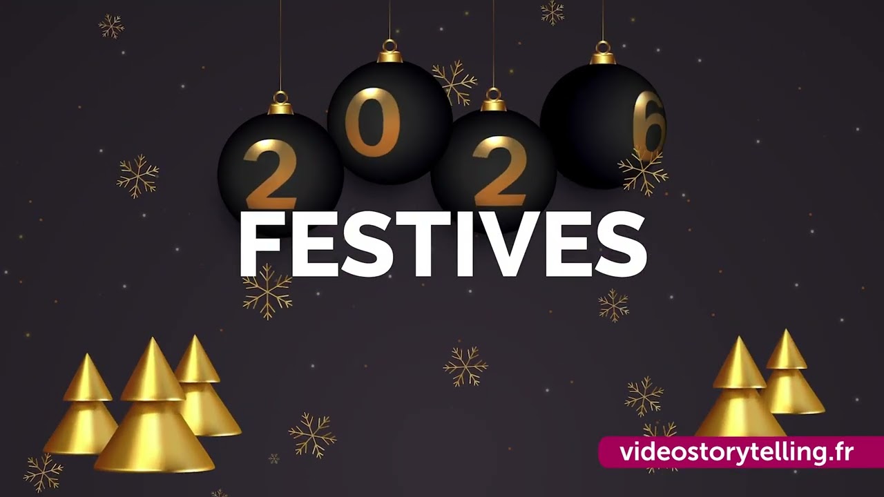 Des Cartes de Vœux d'entreprise pour 2026 🎉 🥳🎊- Vidéostorytelling by Néologis