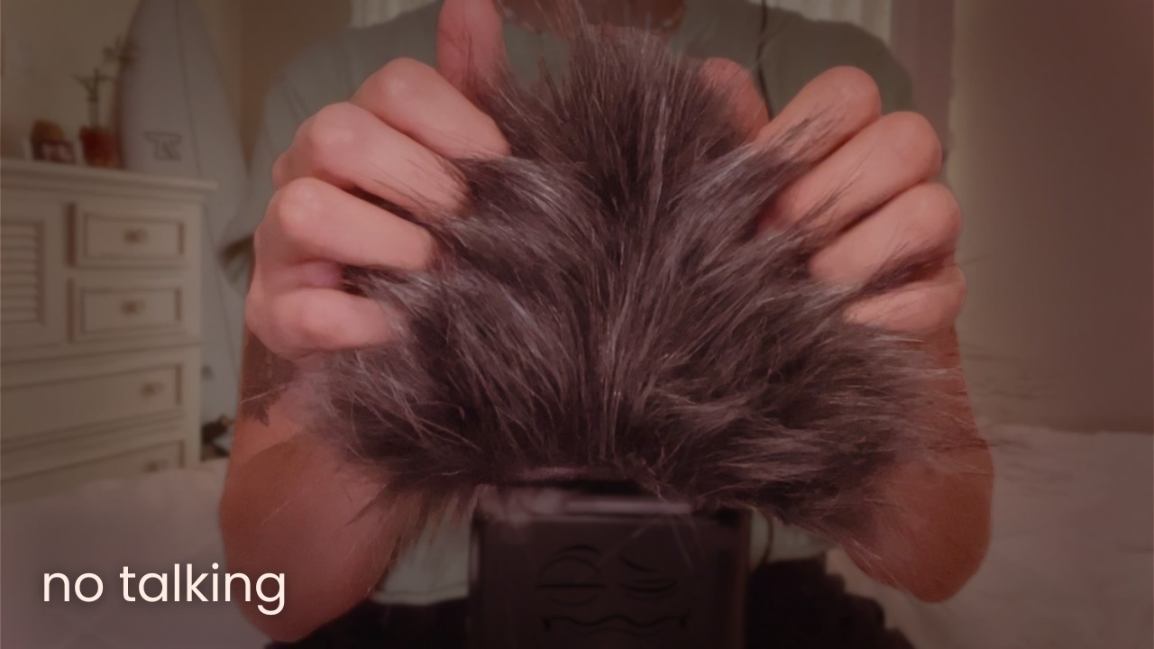 ASMR Fluffy Ear Attention on NEW Tascam for Sleep