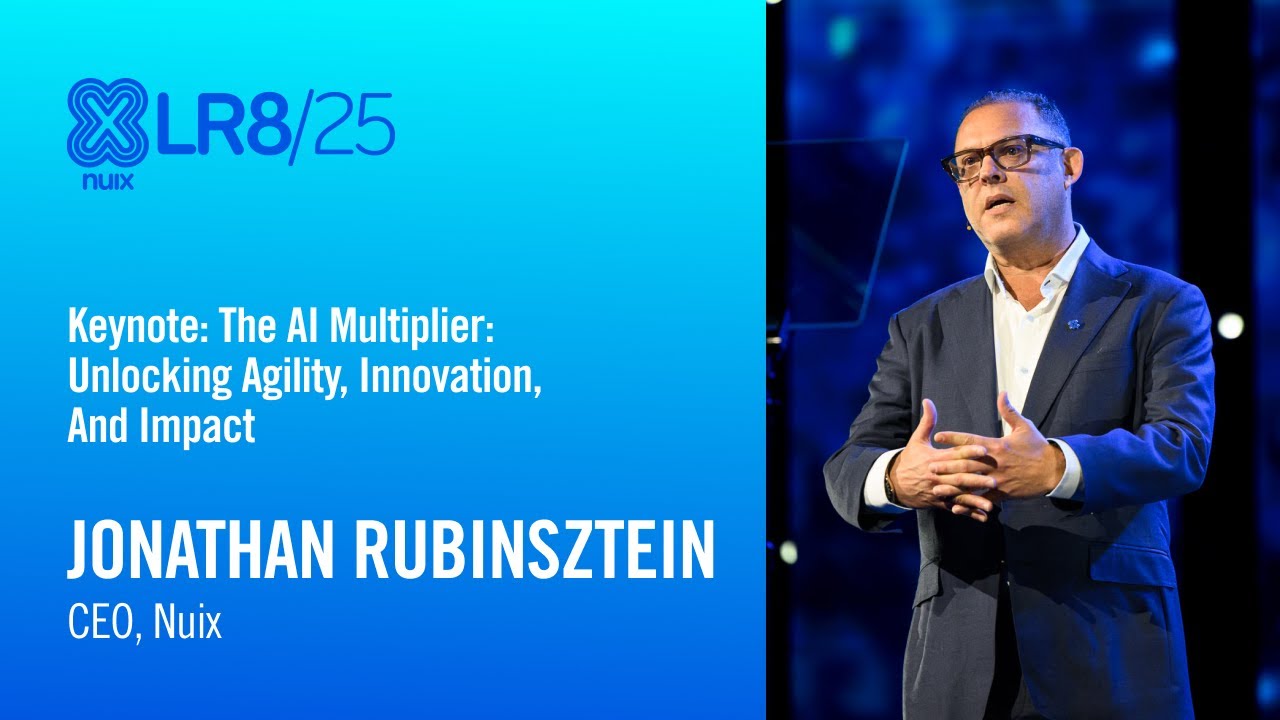 XLR8/25 Keynote: Jonathan Rubinsztein - CEO, Nuix