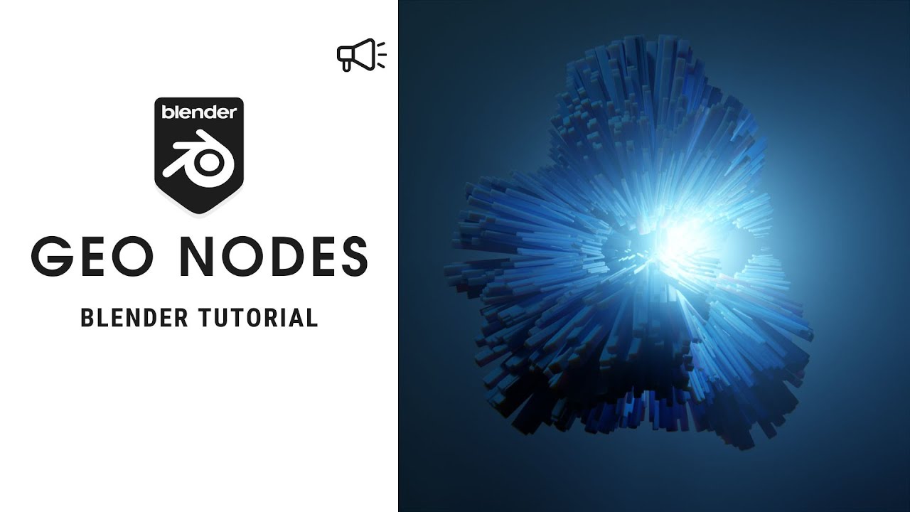 Sci-fi Shape Geometry Nodes modeling in Blender 3.2 | Blender Tutorial