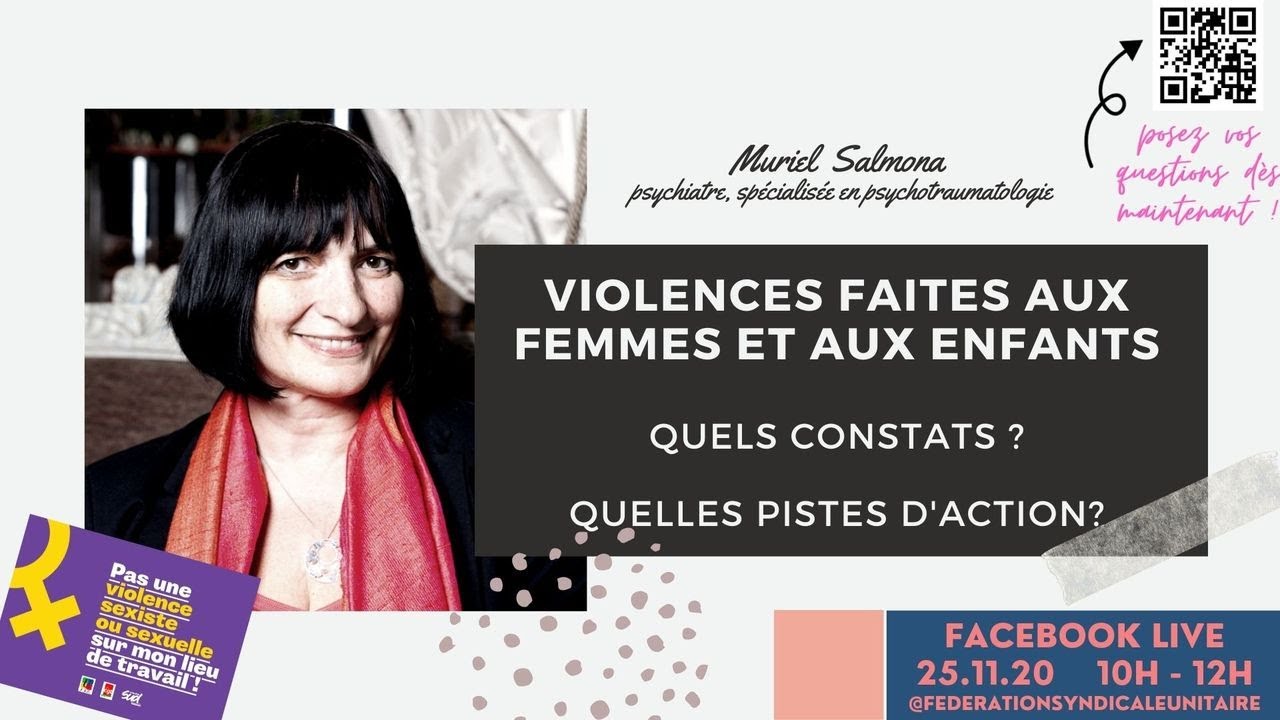 Le 25 novembre 2020 — Violences faites aux femmes et aux enfants, constats et pistes d'action