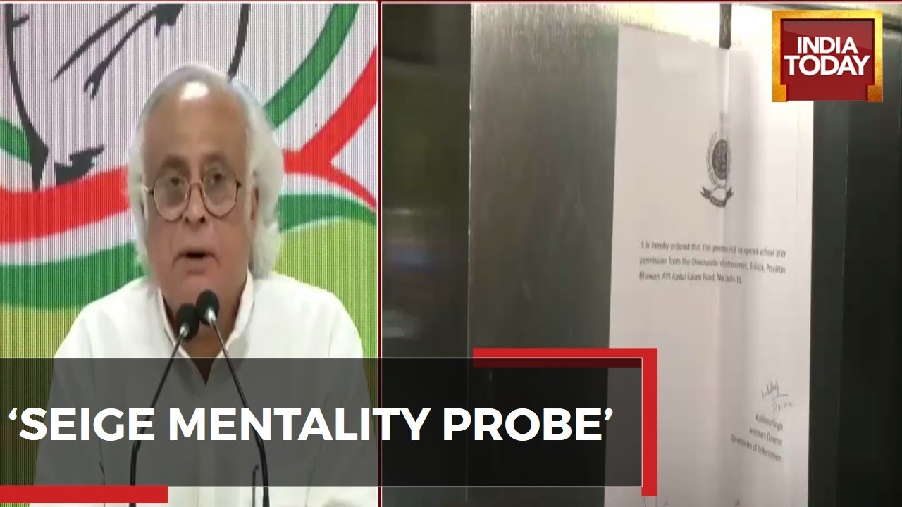 Congress Press Conference On ED Action Against Young Indian Office: 'To Stop Our Aug 5 Protest...'