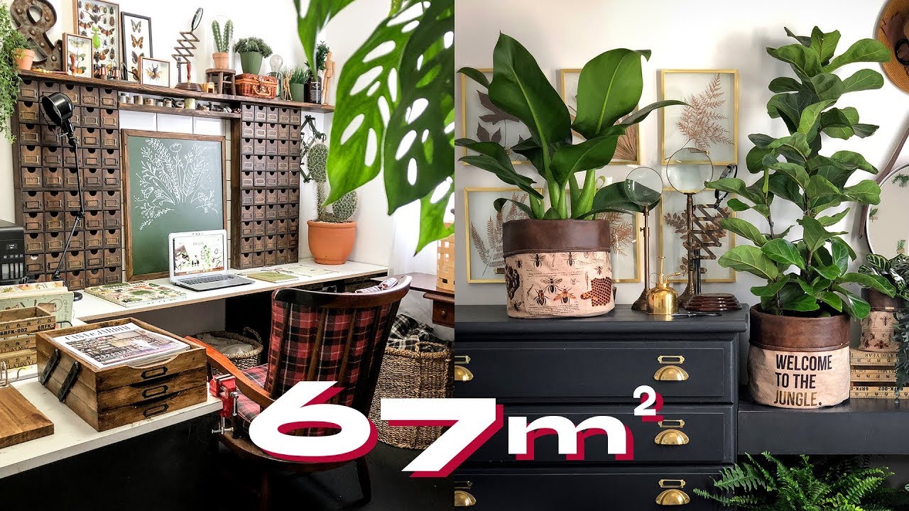 Você vai ENLOUQUECER 😱 com esse APARTAMENTO VINTAGE de 67 m²