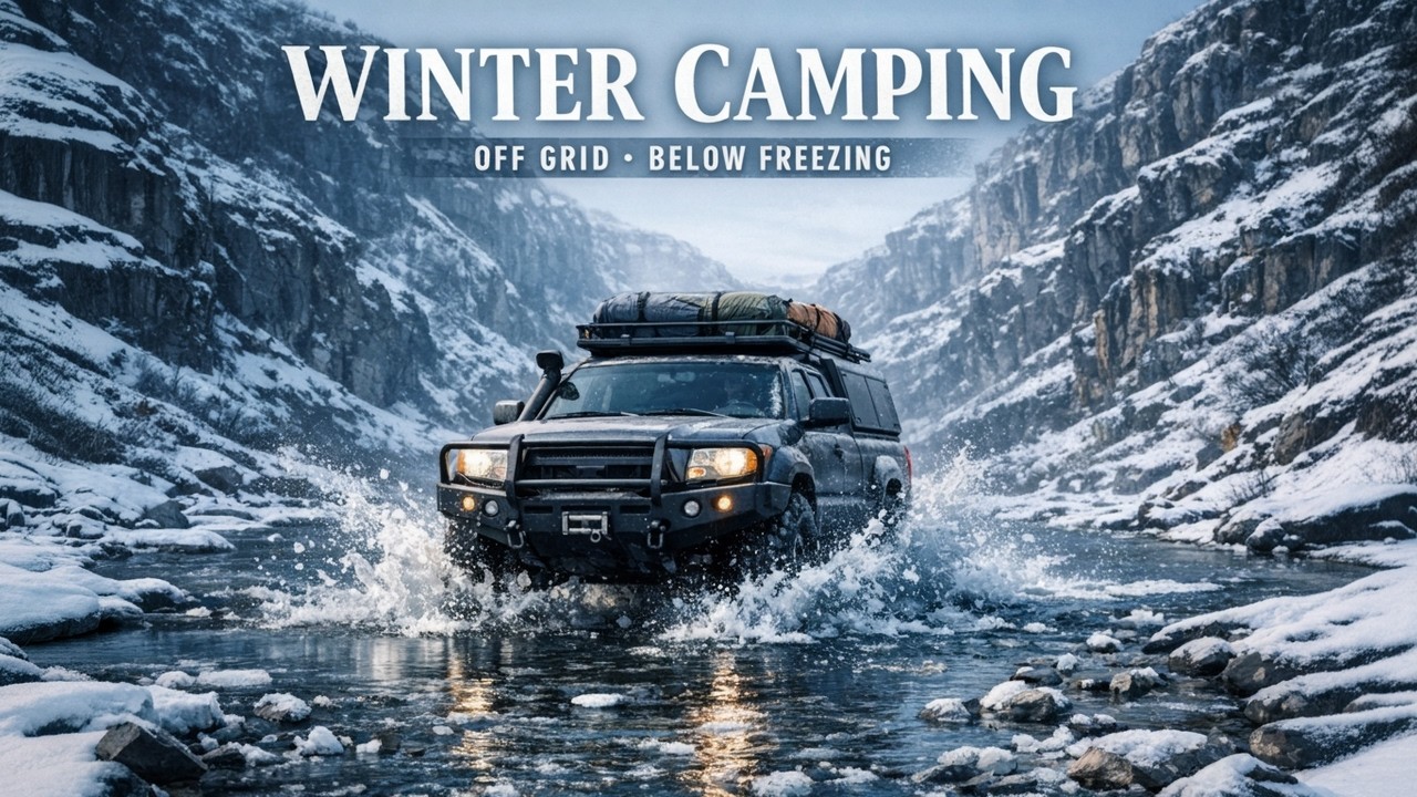 Winter Camping: High Desert Tundra Adventure