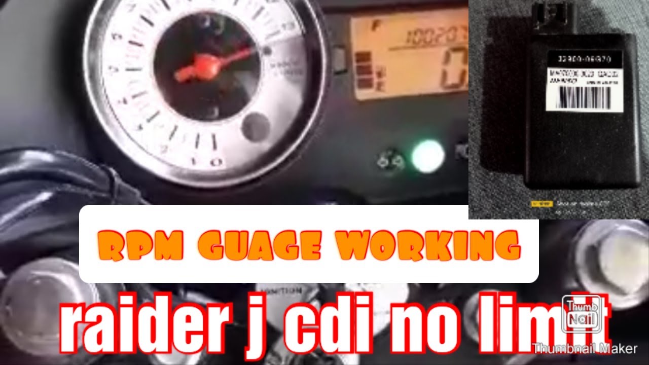 RAIDER J CDI NO LIMIT  TO RAIDER 150 || RACING TIPID CDI