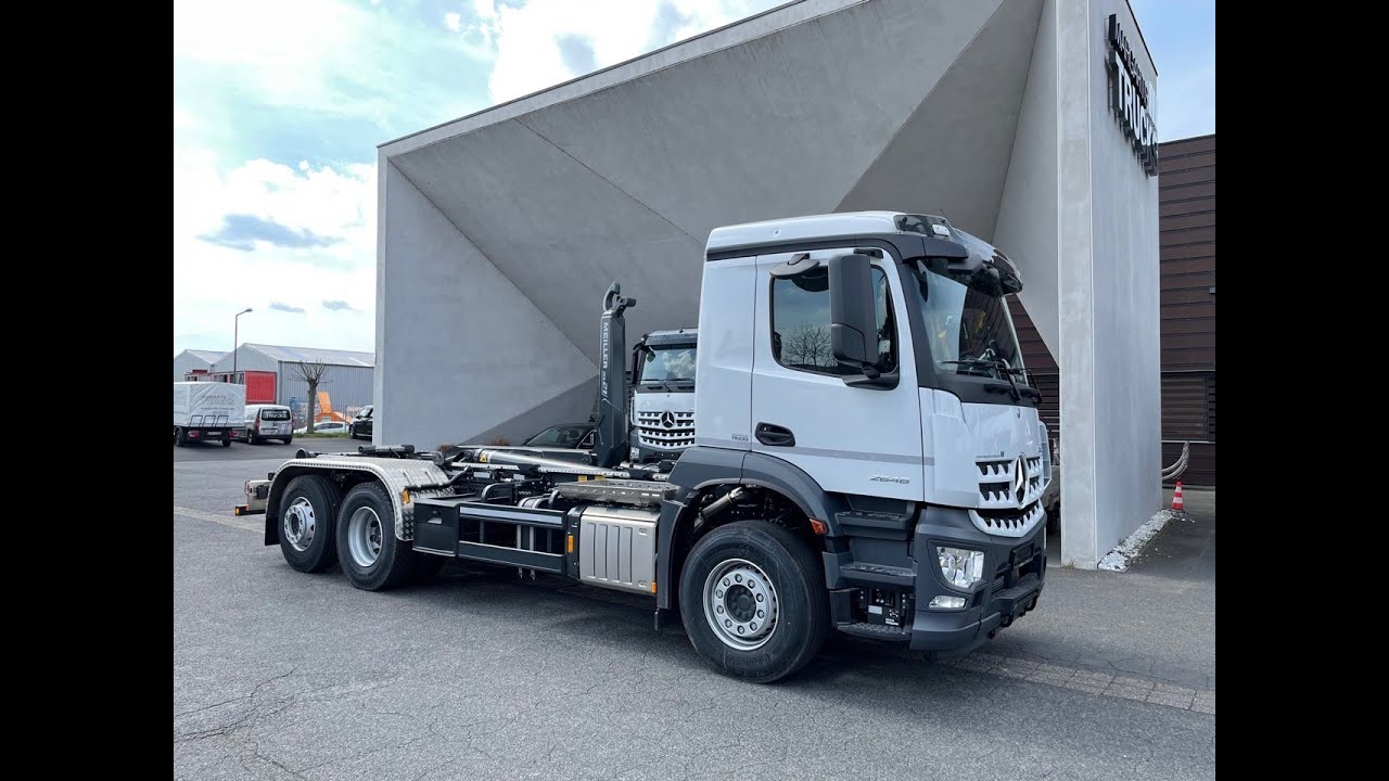 Mercedes-Benz Arocs 2646L 6x2 Meiller Abroller RS 21.70