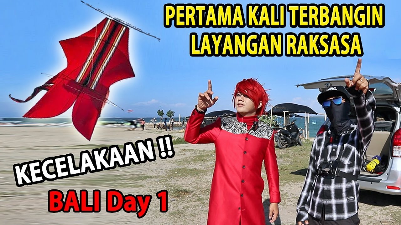 PANIK ‼️ Terbangin Layangan Raksasa Tradisi BALI - ILMU MERAH - Pesulap Merah - Hantara Family