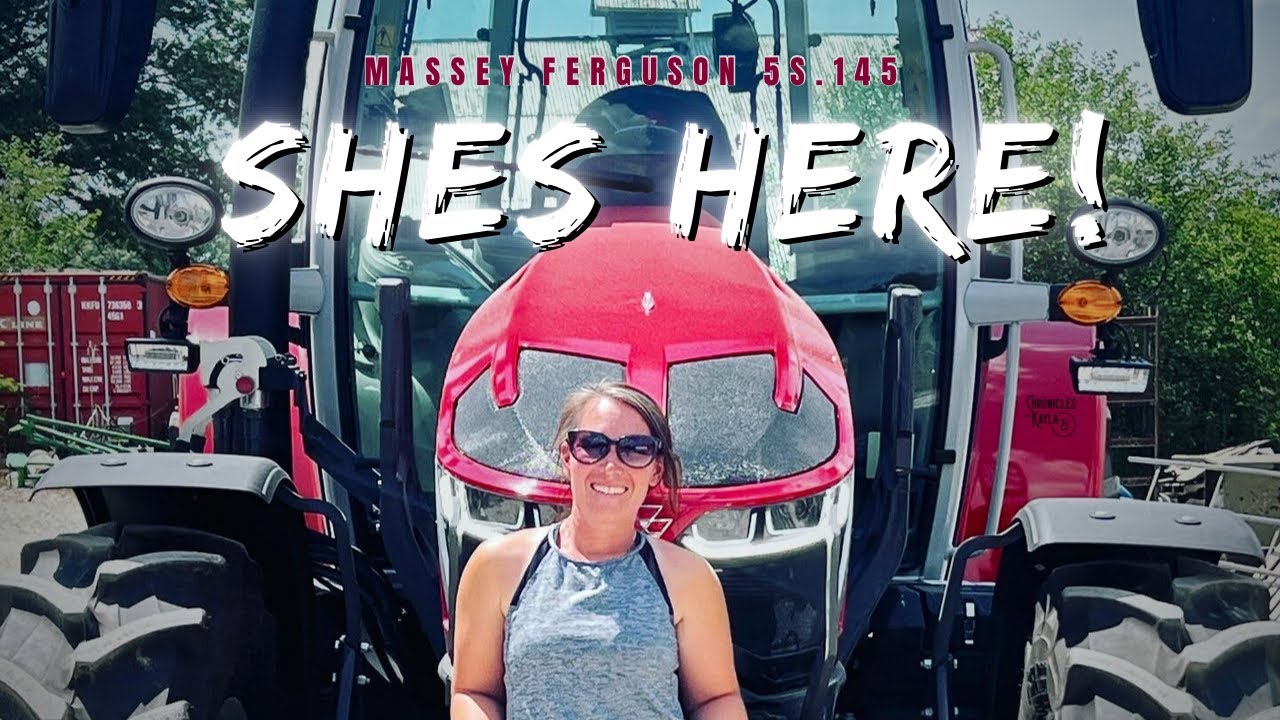Surprise?!?! Just in time for #HAY Season to be in full swing | MF 5S.145 ARRIVES { a Farm Vlog }