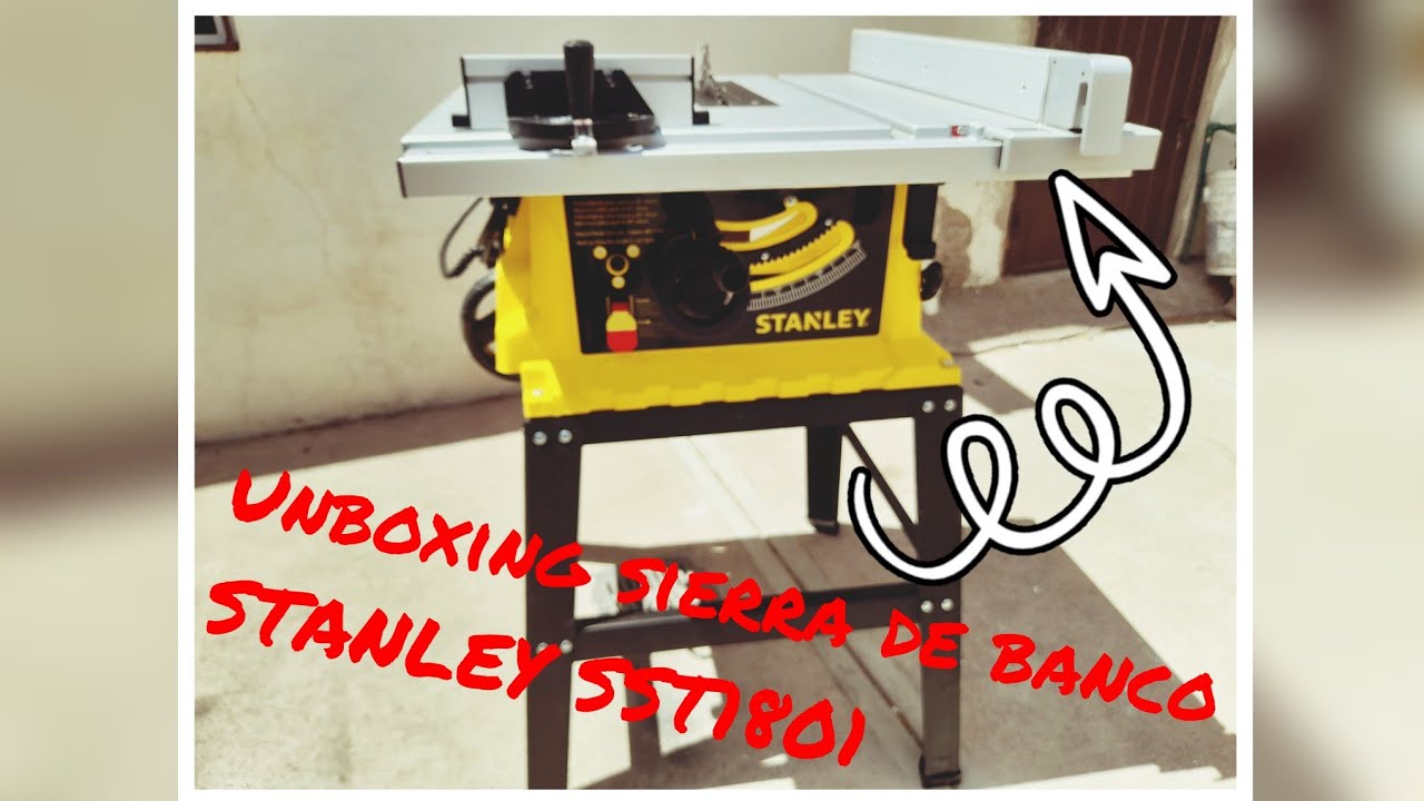Unboxing, armado, ajustes y pruebas STANLEY SST1801
