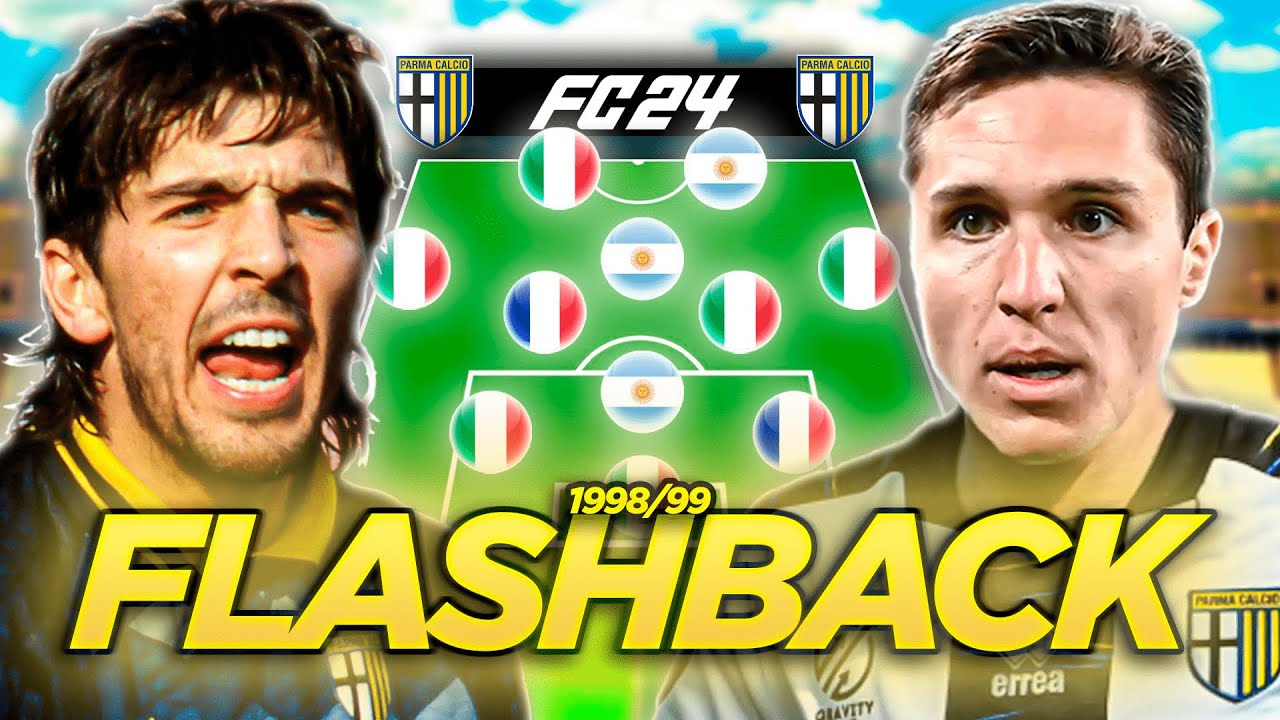 ¡Reconstruyo Al Parma, Con La Plantilla De 1998 En FC 24!