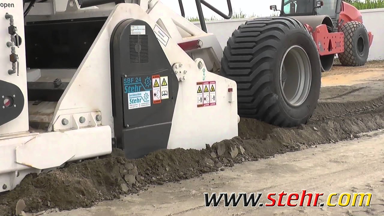 Stehr SBF 24/6 staubfrei | Bodenstabilisierung in Thailand [HD] [DE]