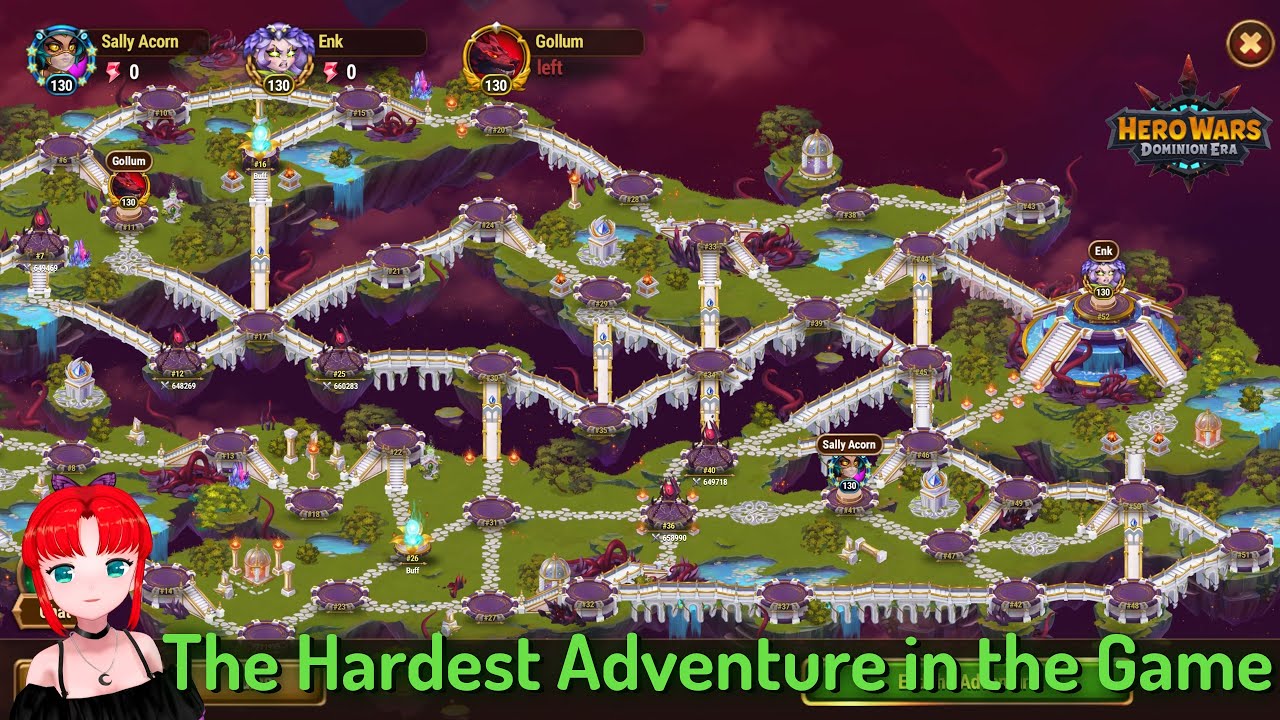I Finally Completed #13 Adventure on a #10 Map and Got All 4 Chests! &mdash; Hero Wars: Dominion Era