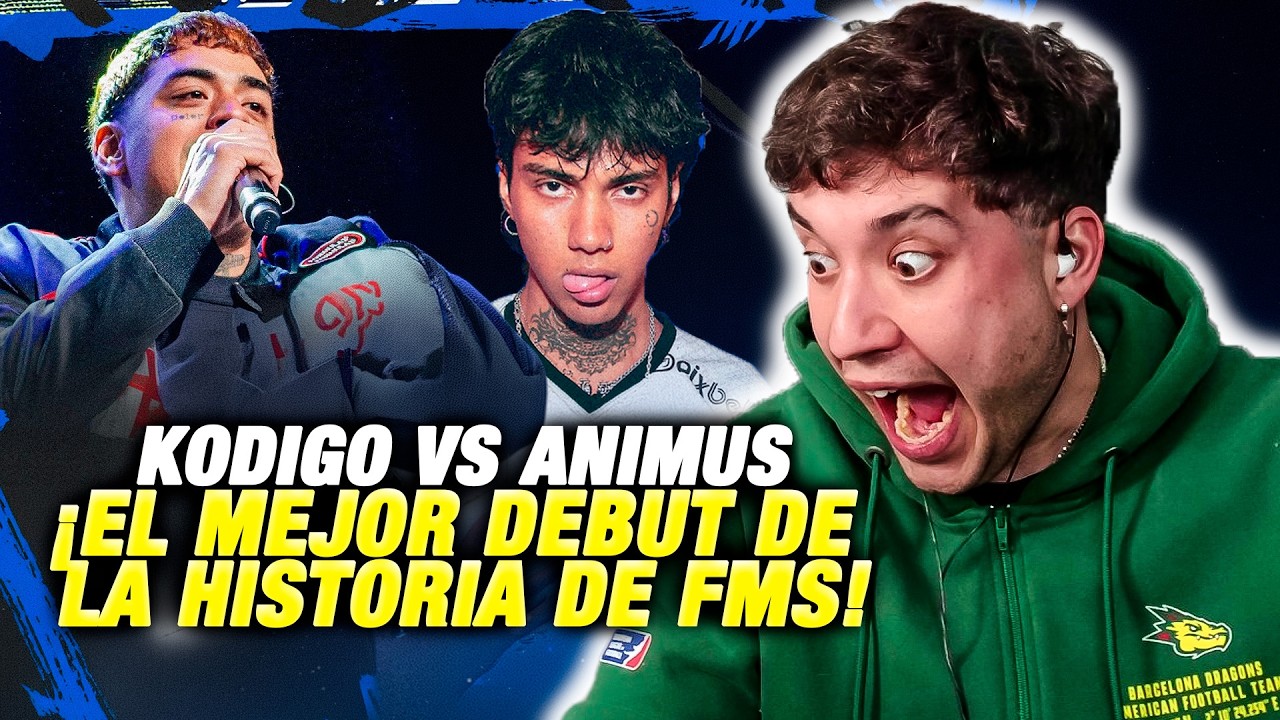EL MEJOR DEBUT EN FMS DE LA HISTORIA, QUÉ BARBARIDAD DE BATALLA !!!! KODIGO VS ANIMUS FMS CHILE J3