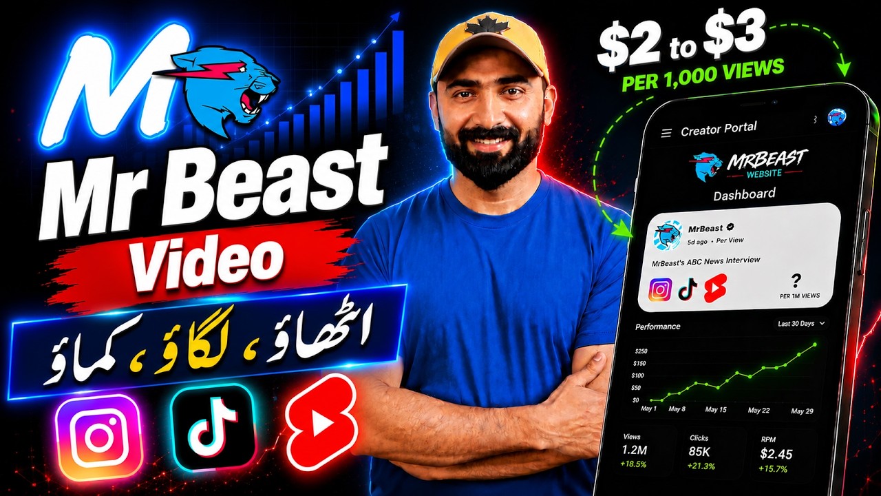 Make Money with MrBeast Shorts | MrBeast Ka New Platform VYRO🔥
