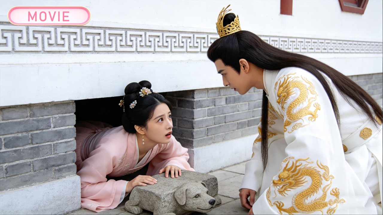 【MOVIE】冷面王爺19年不近女色，卻對這個鑽狗洞的穿越女孩一見鍾情！#成何体统 #王楚然 #丞磊 #穿越 #短剧 #甜宠  #drama #灰姑娘
