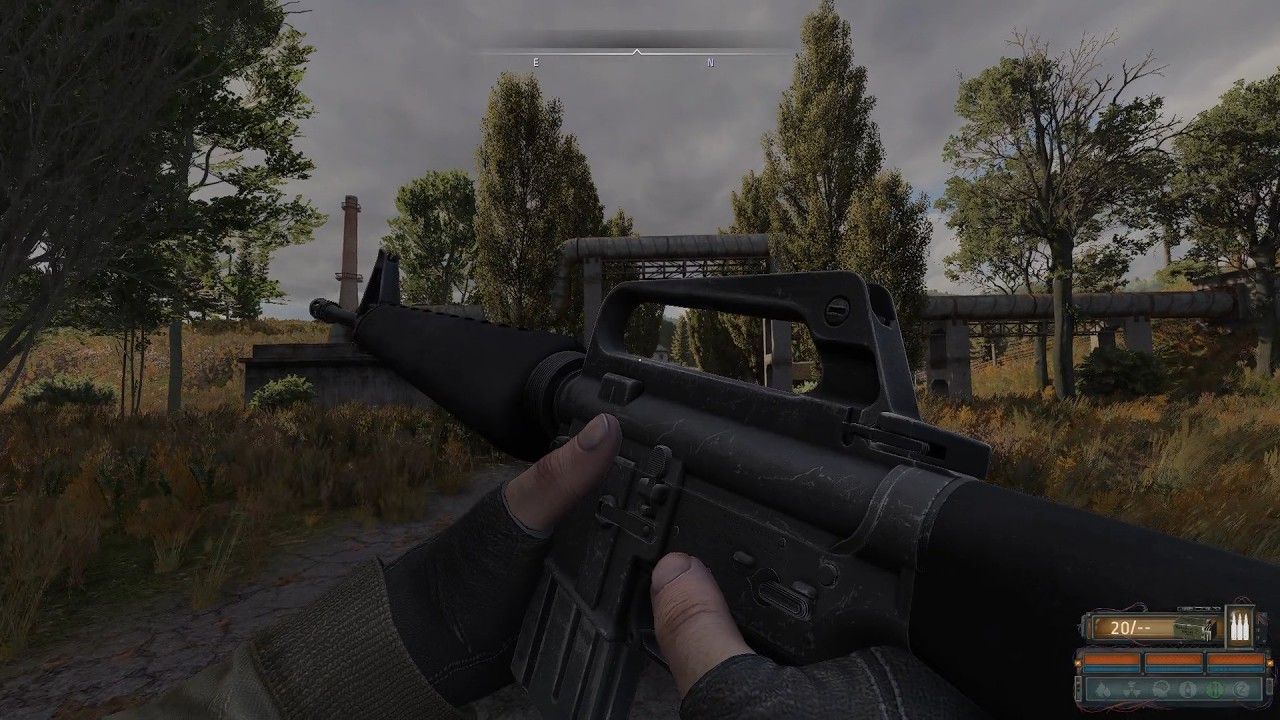 STALKER: New Project. M16, M4 showcase.