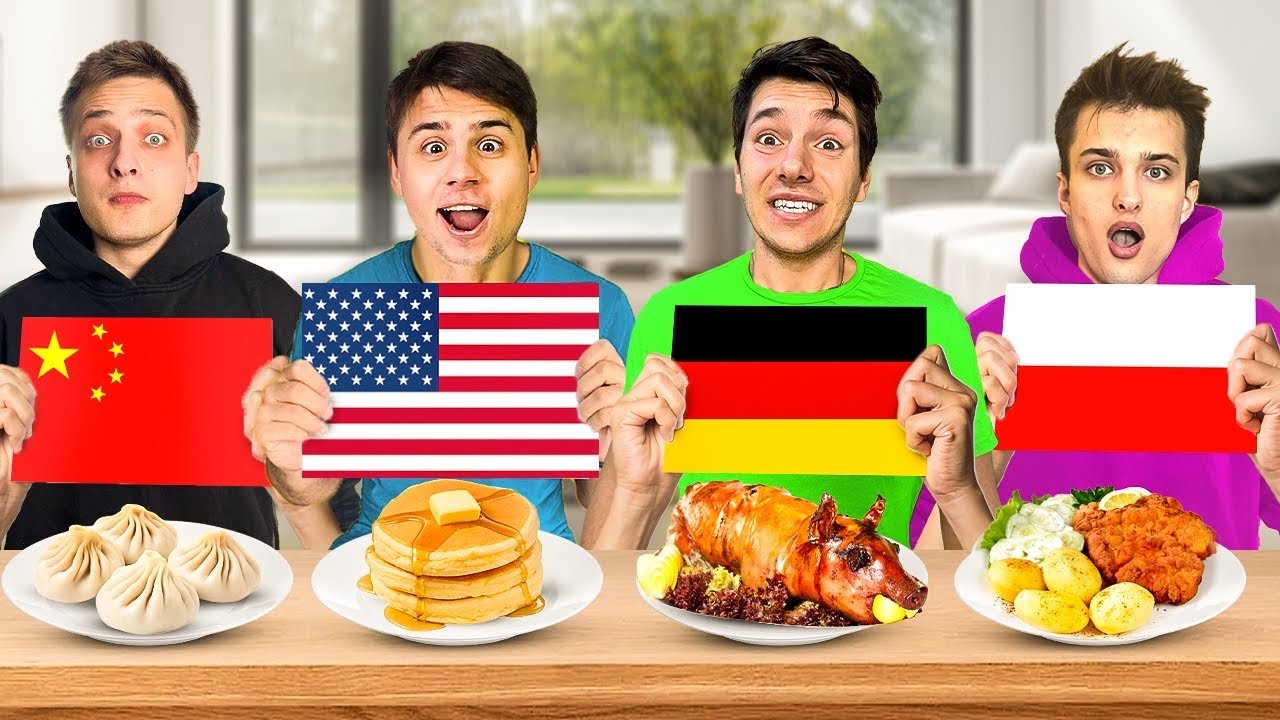 TESTUJEMY JEDZENIE WSZYSTKICH KRAJOW SWIATA!
