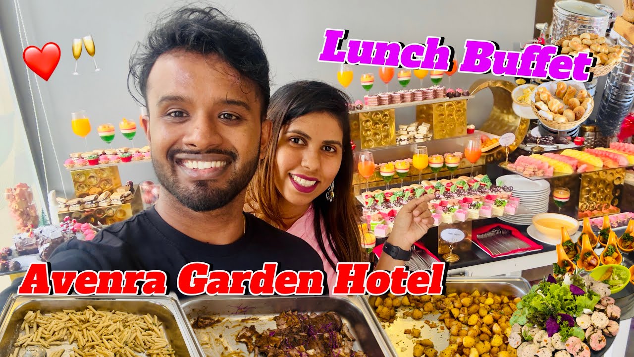 Avenra Garden Hotel අද Special Chrismas Buffet එක | Lunch Buffet