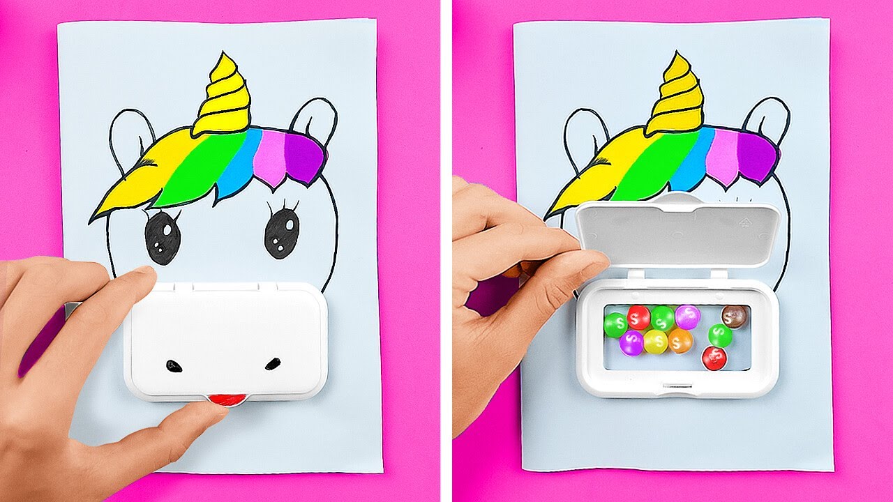MÉTHODES INCROYABLES POUR FAIRE PASSER DES BONBONS À L'ÉCOLE ! 😎 ASTUCES DRÔLES PAR 123 GO!