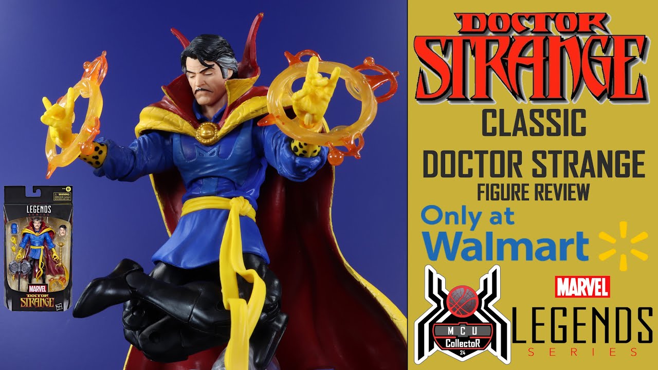 Обзор эксклюзивной фигурки Стивена Сандерса из Walmart от Marvel Legends CLASSIC DOCTOR STRANGE