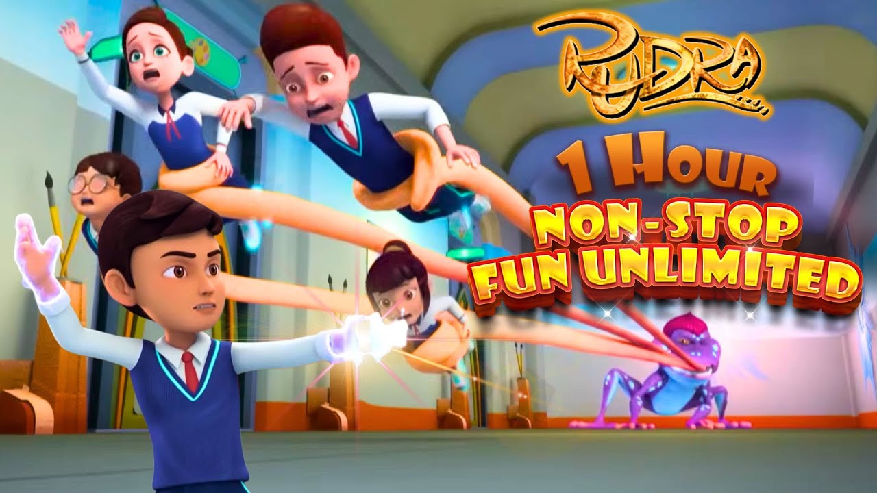 Rudra ने बचाया School को Frog से! 🐸🛡️ | Rudra | रुद्र