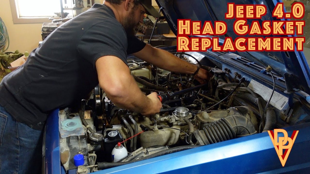 1993 Jeep Cherokee 4.0 Head Gasket Replacement