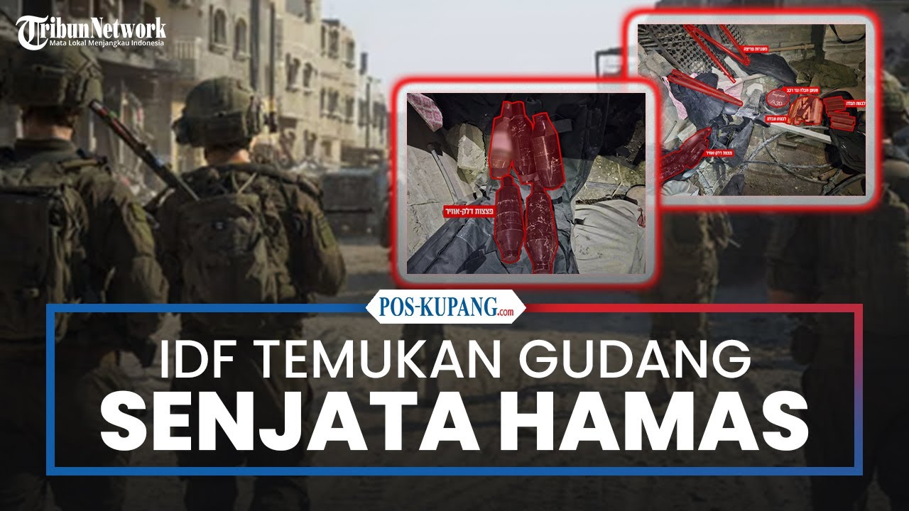 Divisi 252 IDF Temukan Gudang Senjata Hamas Di Lingkungan Shejaiya, Kota Gaza