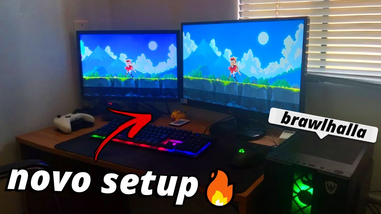☕ um papo reto sobre o canal, o brawlhalla e meu novo setup (GAMER) 🌙