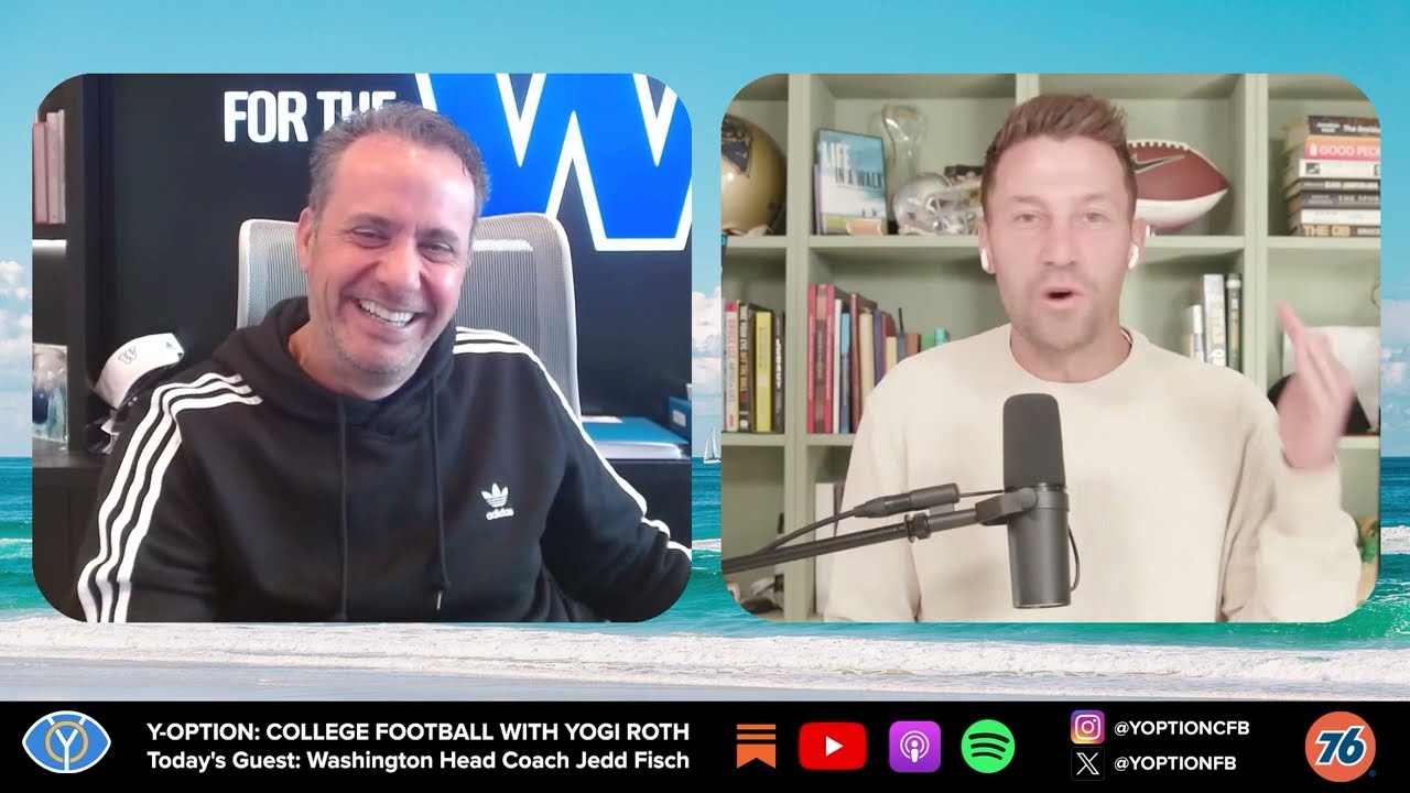 Y-Option Interview: @uw_football Head Coach Jedd Fisch