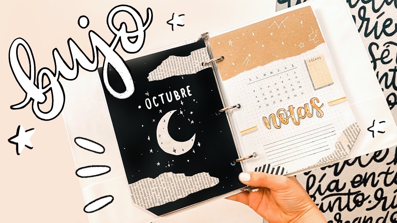 BULLET JOURNAL planea conmigo OCTUBRE! 2020! ✄ Barbs Arenas Art!