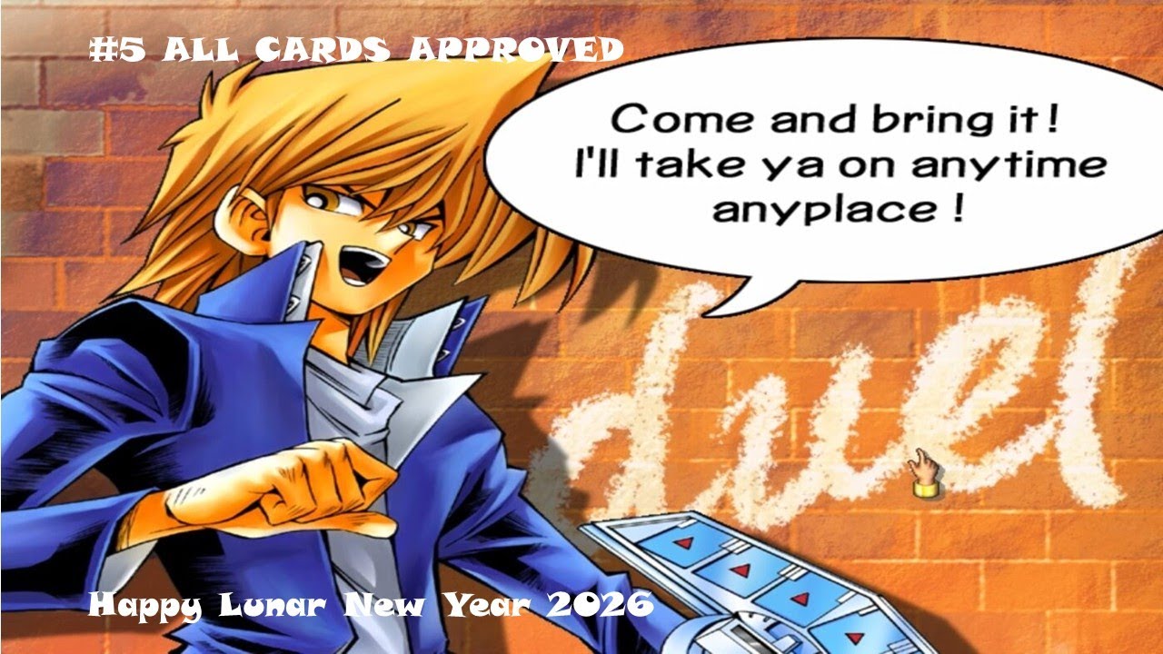 I play Yu-Gi-Oh! Power of Chaos Joey The Passion: ALL CARDS APPROVED #5 - Happy Lunar New Year 2026