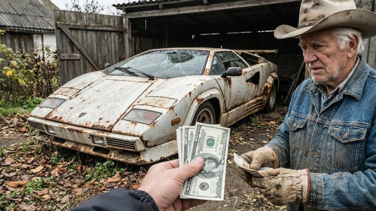 I bought a 1980 Lamborghini for $500,Then restored it to look like new || ASMR Car Restoration!