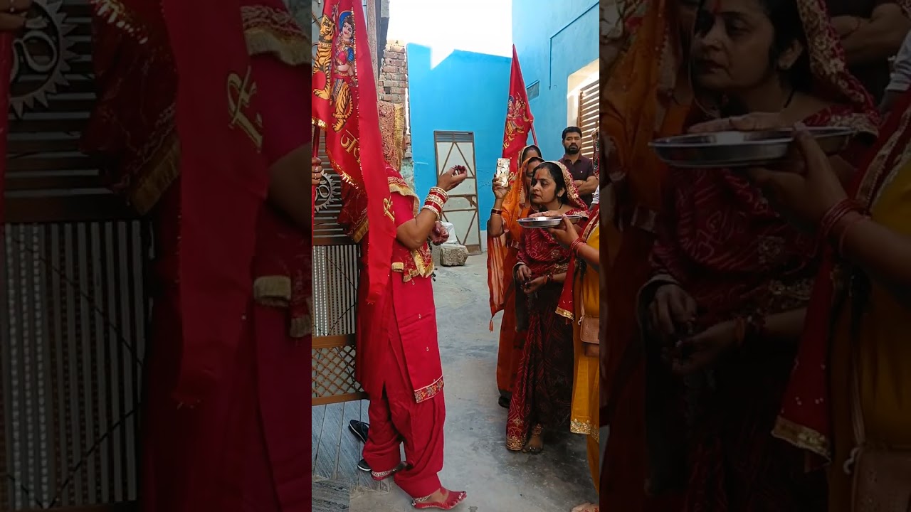 🌸 वैष्णो दरबार से गुड़गांव शीतला मंदिर तक पैदल यात्रा 🌸9306654545🌸🌸