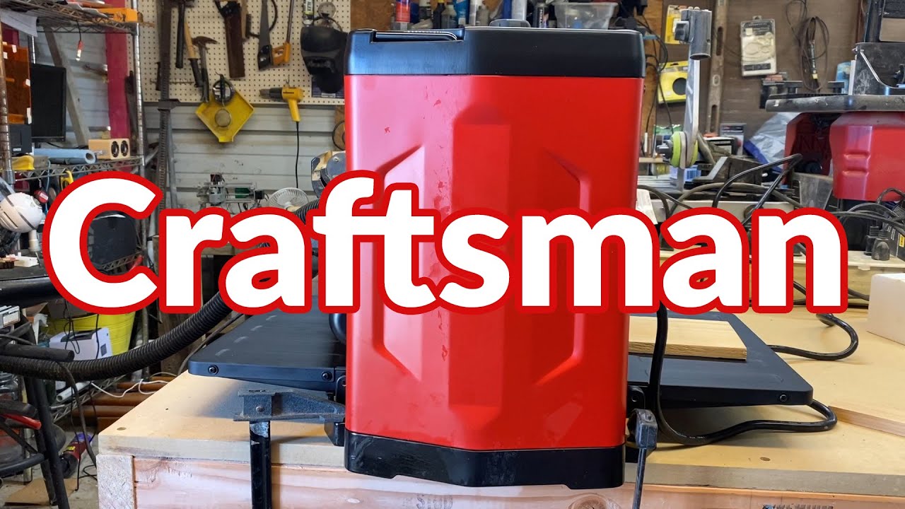 Trying out the new Craftsman Benchtop Planer.