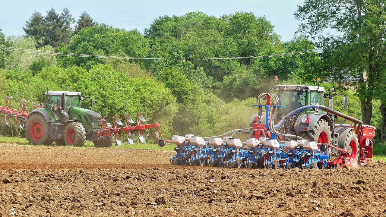 🌽💨 FENDT 933 VS 930 | GROS CHANTIER DE SEMIS DE MAÏS 2023 SARL LANOË