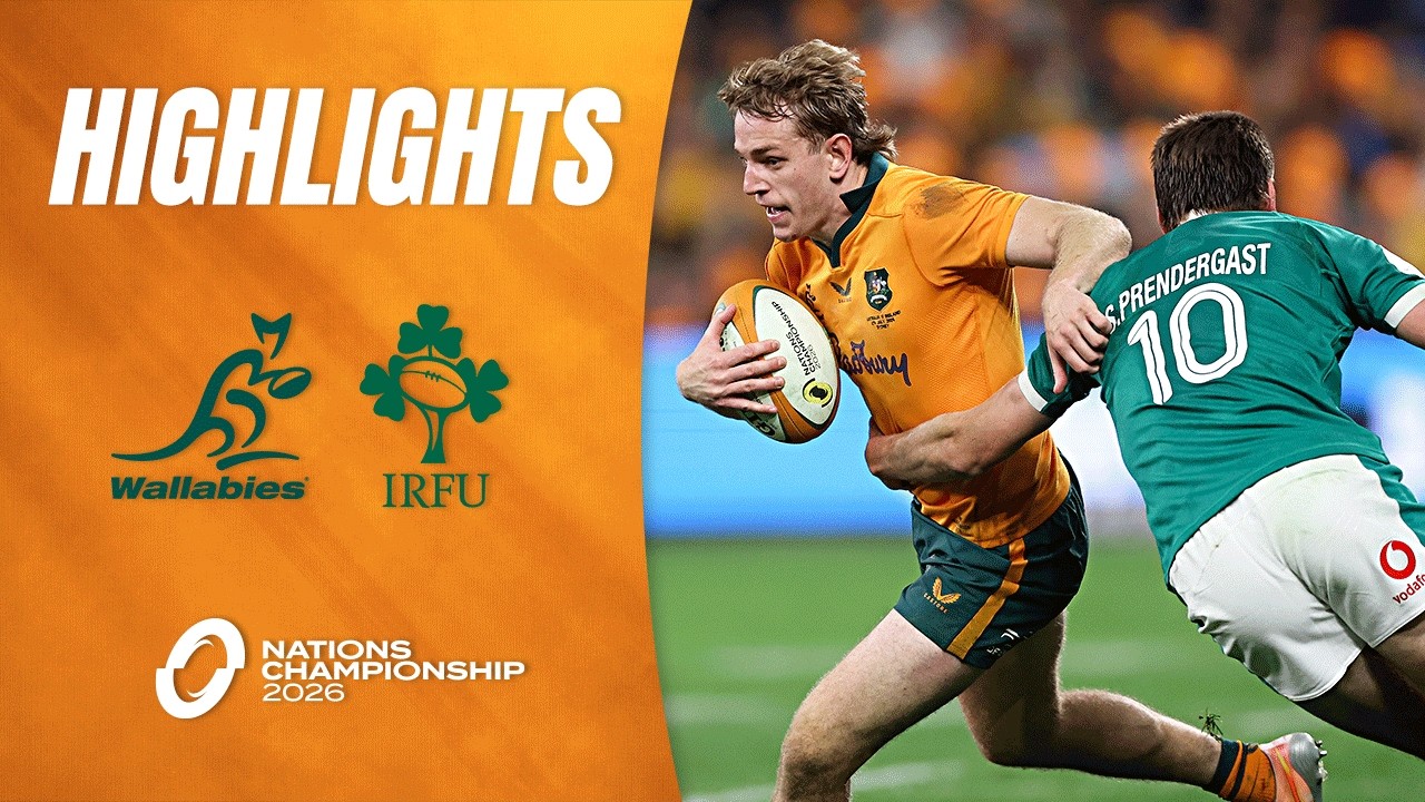 Лучшие моменты матча Wallabies &mdash; Ирландия | Nations Championship 2026 | Раунд 1