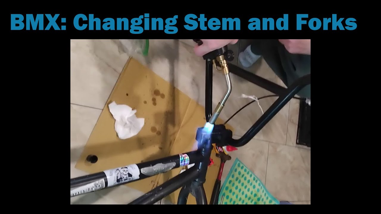 BMX: Changing Stem and Forks with Stripped Bolts